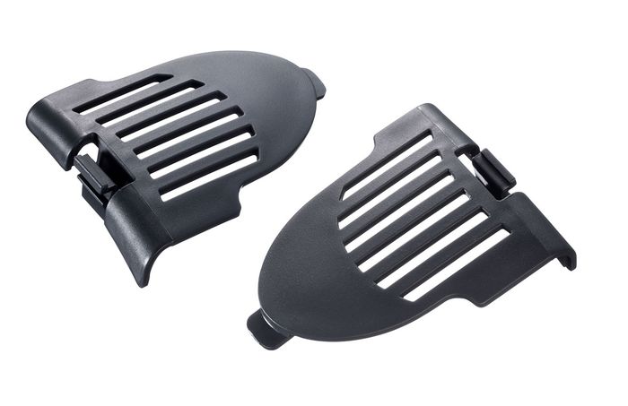 Filter cover right + left, gray, W 400