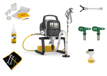 Wagner Airless PowerPainter 90 Extra Skid + Extension 12,5cm + ProTip 619 + TipClean + Masking Set