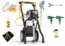 Wagner Airless PowerPainter 90 EXTRA + Extension 12,5cm + ProTip 619 + TipClean + Masking Set
