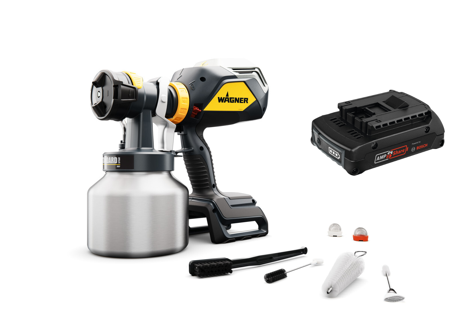 Wagner FinishControl 4000 18V StandardSpray Bundle with AMPShare battery 2.0 AH 18V
