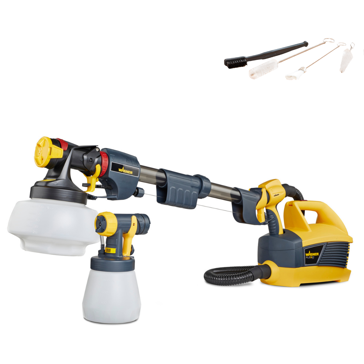 Wagner Universal Sprayer W 690 + 60cm Nozzle Extension Attachment + Cleaning kit